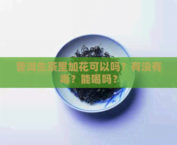 普洱生茶里加花可以吗？有没有？能喝吗？