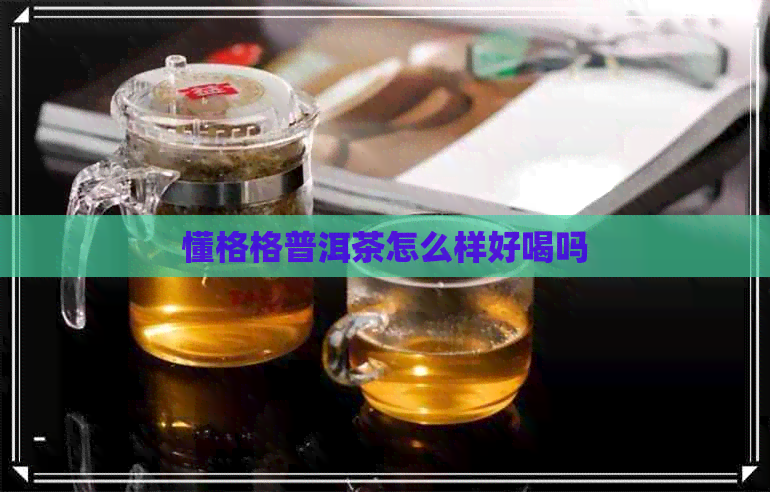 懂格格普洱茶怎么样好喝吗