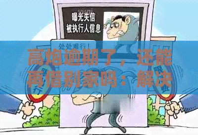 高炮逾期了，还能再借别家吗：解决方法与建议