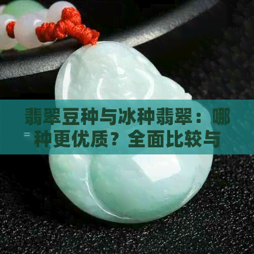 翡翠豆种与冰种翡翠：哪种更优质？全面比较与选择指南