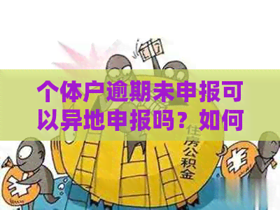 个体户逾期未申报可以异地申报吗？如何处理和补申报的流程是什么？