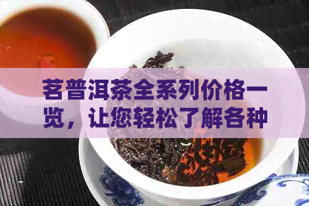 茗普洱茶全系列价格一览，让您轻松了解各种产品的价格及特点