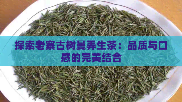 探索老寨古树曼弄生茶：品质与口感的完美结合