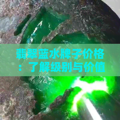 翡翠蓝水牌子价格：了解级别与价值，蓝水翡翠真的值钱吗？