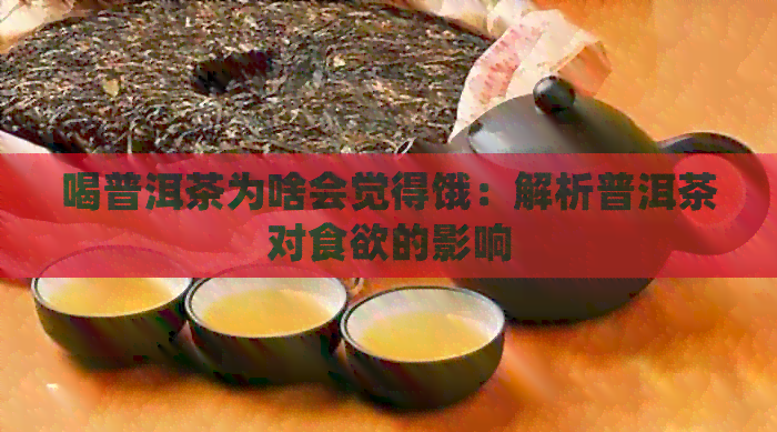 喝普洱茶为啥会觉得饿：解析普洱茶对食欲的影响