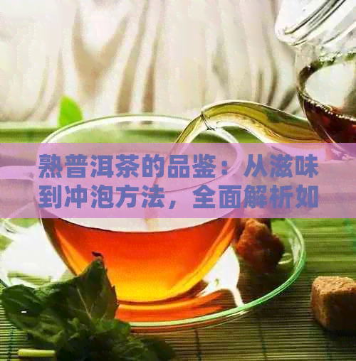 熟普洱茶的品鉴：从滋味到冲泡方法，全面解析如何享受其独特风味