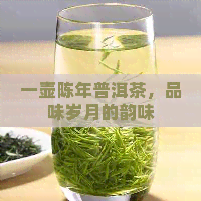 一壶陈年普洱茶，品味岁月的韵味