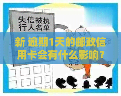 新 逾期1天的邮政信用卡会有什么影响？详细解释与应对策略