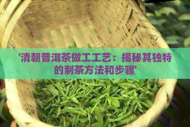 '清朝普洱茶做工工艺：揭秘其独特的制茶方法和步骤'