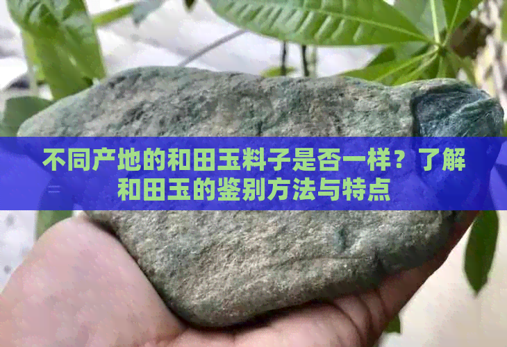 不同产地的和田玉料子是否一样？了解和田玉的鉴别方法与特点