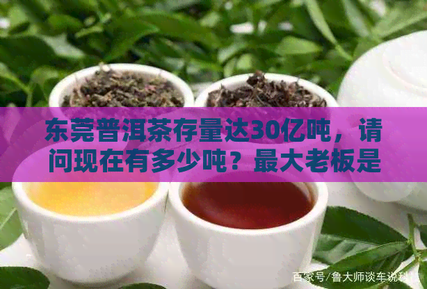 东莞普洱茶存量达30亿吨，请问现在有多少吨？更大老板是谁？