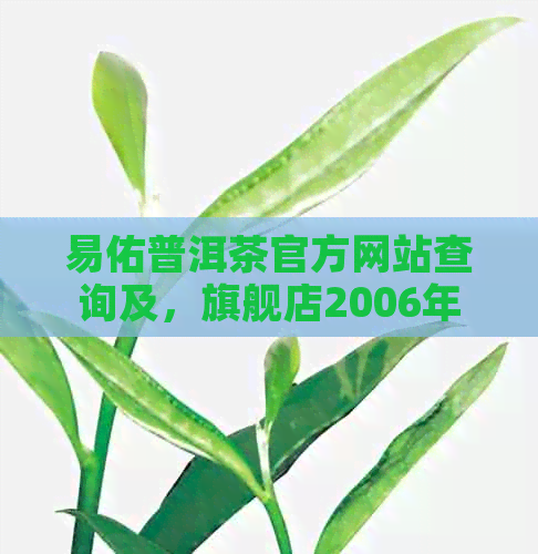 易佑普洱茶官方网站查询及，旗舰店2006年普洱茶饼价格信息全解析