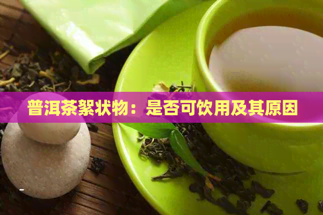 普洱茶絮状物：是否可饮用及其原因