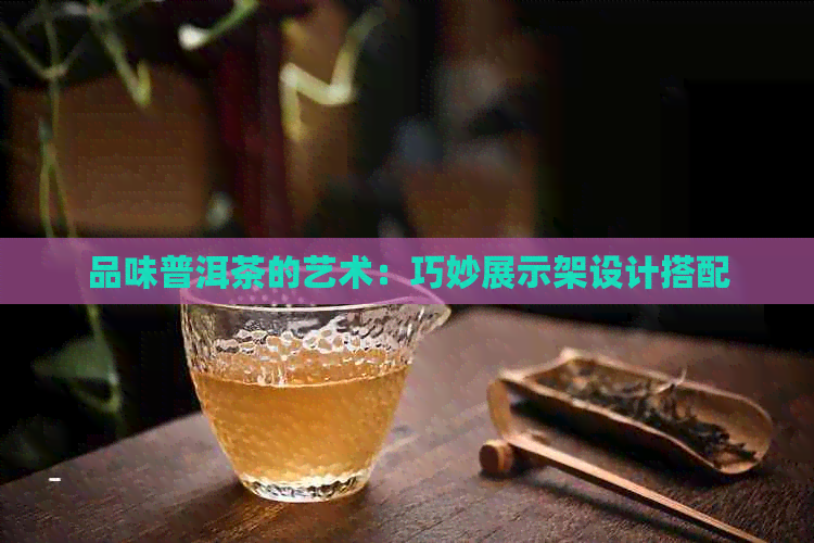 品味普洱茶的艺术：巧妙展示架设计搭配