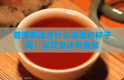 普洱茶适合什么器型的杯子喝：探究泡法与选择