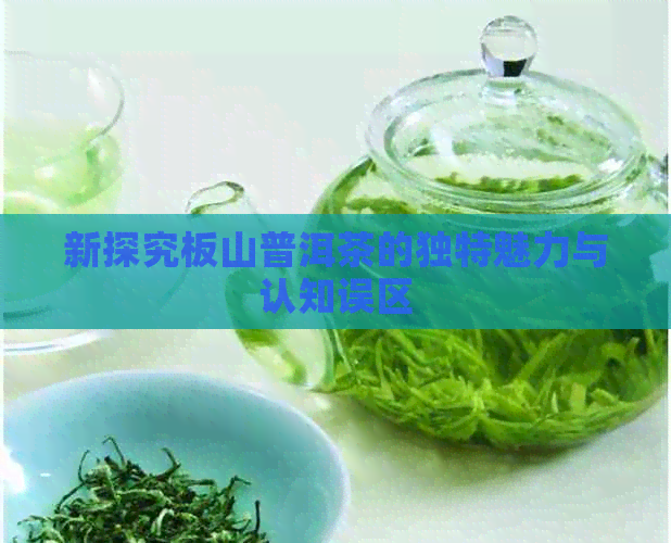 新探究板山普洱茶的独特魅力与认知误区