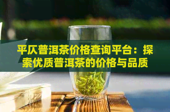 平仄普洱茶价格查询平台：探索优质普洱茶的价格与品质