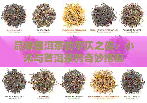 品味普洱茶的平仄之美：小米与普洱茶的奇妙搭配