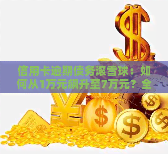 信用卡逾期债务滚雪球：如何从1万元飙升至7万元？全面解决方案和建议！