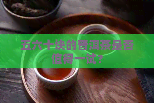 五六十块的普洱茶是否值得一试？