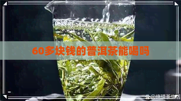 60多块钱的普洱茶能喝吗