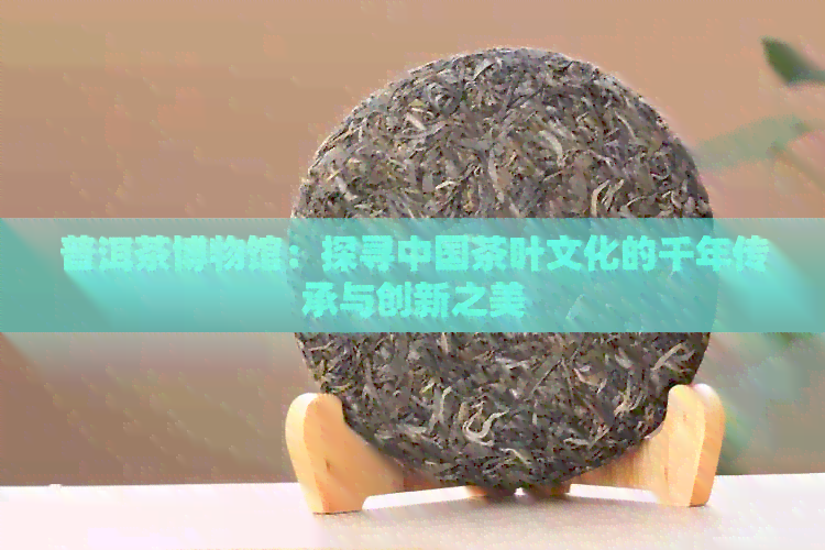 普洱茶博物馆：探寻中国茶叶文化的千年传承与创新之美