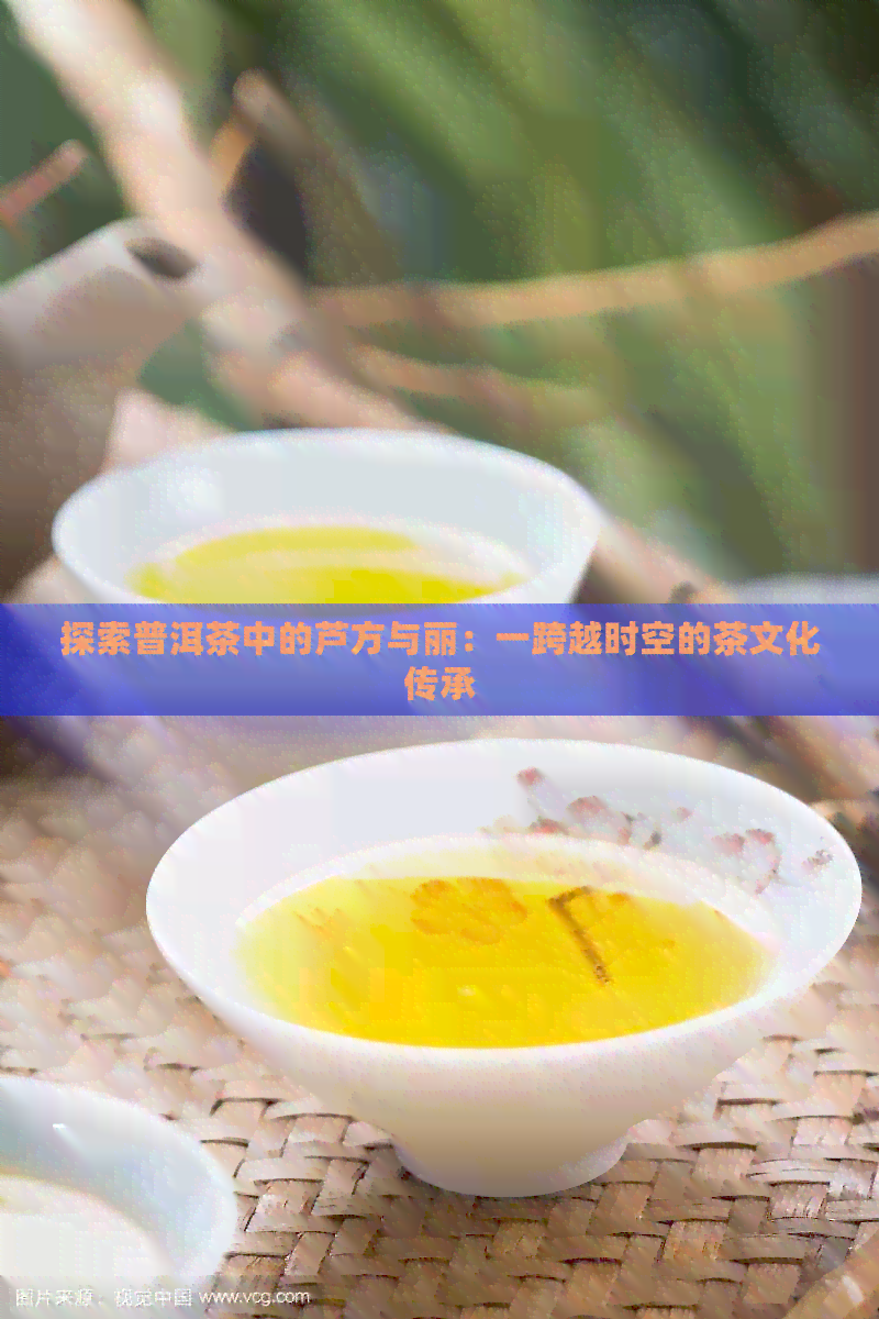 探索普洱茶中的芦方与丽：一跨越时空的茶文化传承