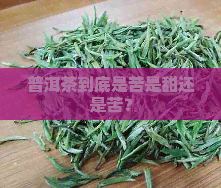 普洱茶到底是苦是甜还是苦？