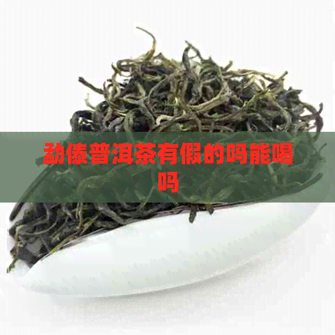 勐傣普洱茶有假的吗能喝吗