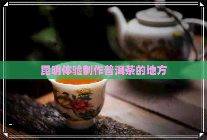 昆明体验制作普洱茶的地方