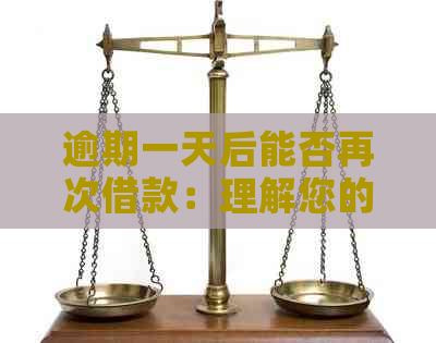 逾期一天后能否再次借款：理解您的担忧并提供解决方案