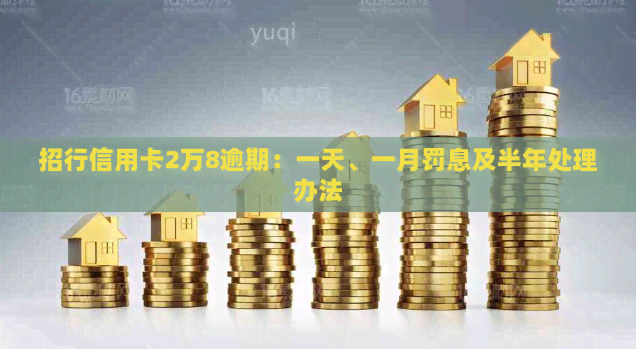 招行信用卡2万8逾期：一天、一月罚息及半年处理办法