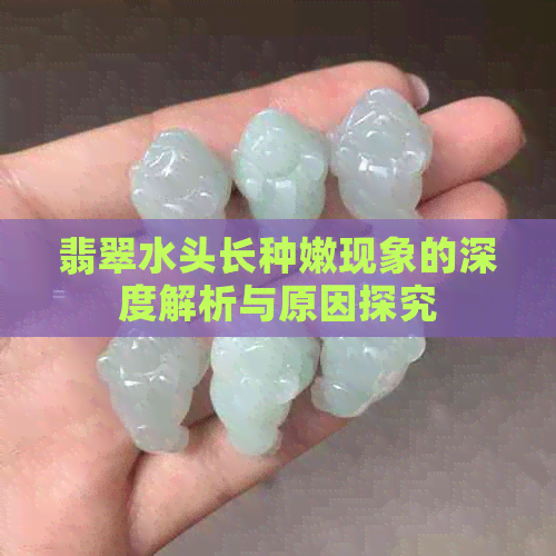 翡翠水头长种嫩现象的深度解析与原因探究