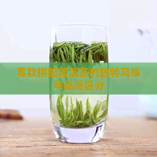 春秋拼配普洱茶的独特风味与品质区分