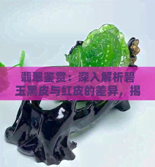 翡翠鉴赏：深入解析碧玉黑皮与红皮的差异，揭示其中的秘密