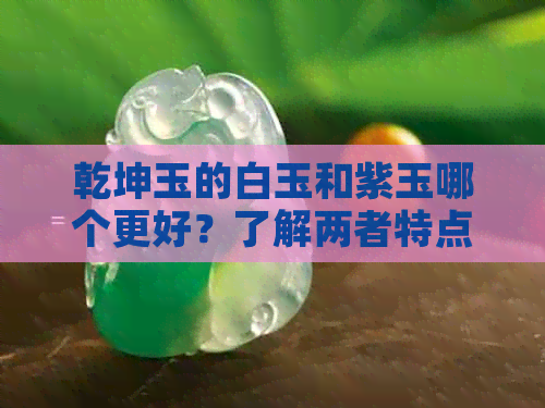 乾坤玉的白玉和紫玉哪个更好？了解两者特点及选择建议。