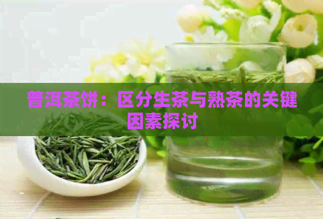 普洱茶饼：区分生茶与熟茶的关键因素探讨