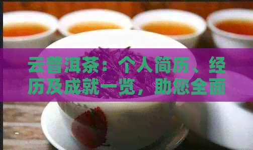 云普洱茶：个人简历、经历及成就一览，助您全面了解这位知名茶艺师的故事