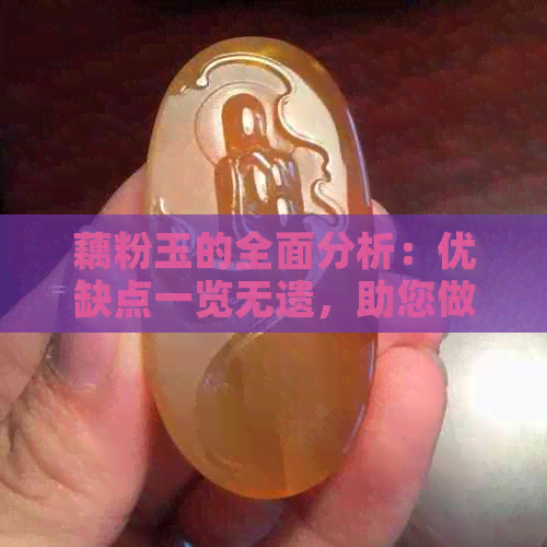 藕粉玉的全面分析：优缺点一览无遗，助您做出明智选择