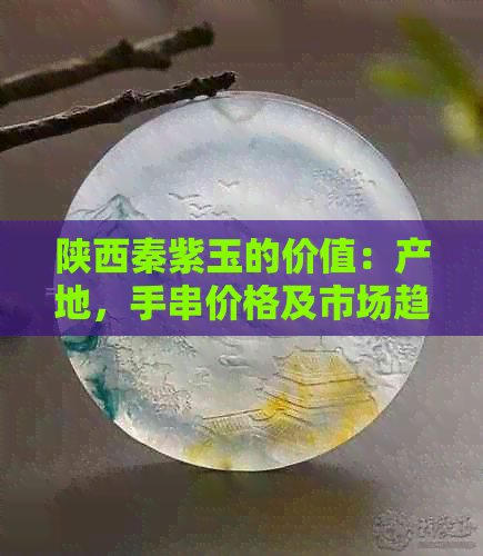 陕西秦紫玉的价值：产地，手串价格及市场趋势