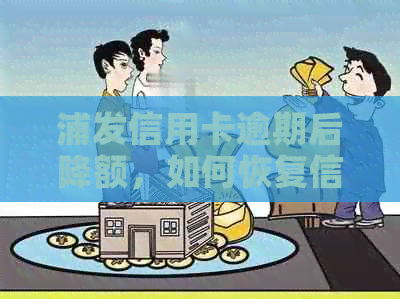 浦发信用卡逾期后降额，如何恢复信用额度并进行还款？