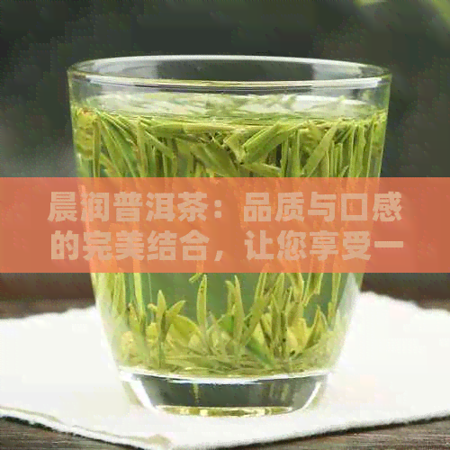 晨润普洱茶：品质与口感的完美结合，让您享受一杯健的好茶