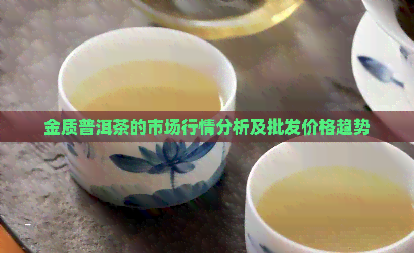 金质普洱茶的市场行情分析及批发价格趋势