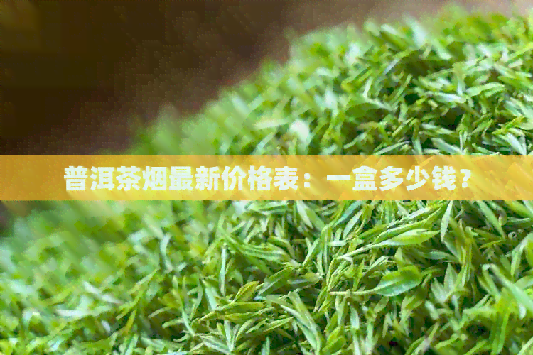 普洱茶烟最新价格表：一盒多少钱？