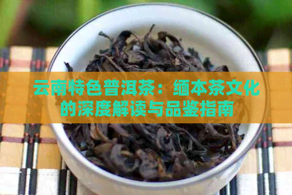 云南特色普洱茶：缅本茶文化的深度解读与品鉴指南