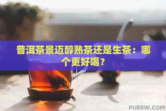 普洱茶景迈醇熟茶还是生茶：哪个更好喝？