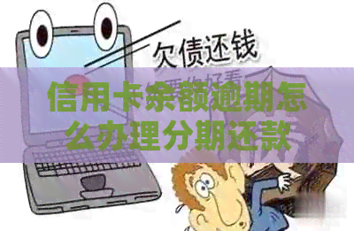 信用卡余额逾期怎么办理分期还款