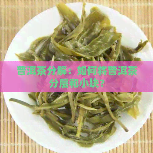 普洱茶分解：如何将普洱茶分层和小块？