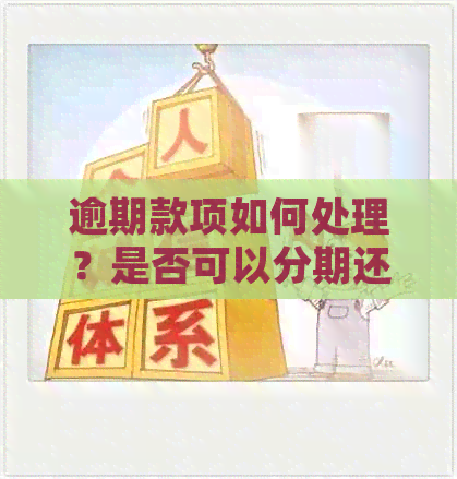 逾期款项如何处理？是否可以分期还款以解决逾期问题？