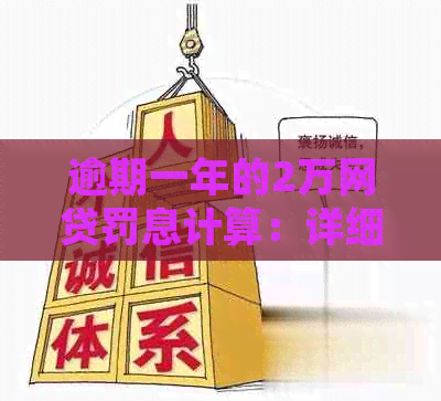 逾期一年的2万网贷罚息计算：详细指南与实际影响分析